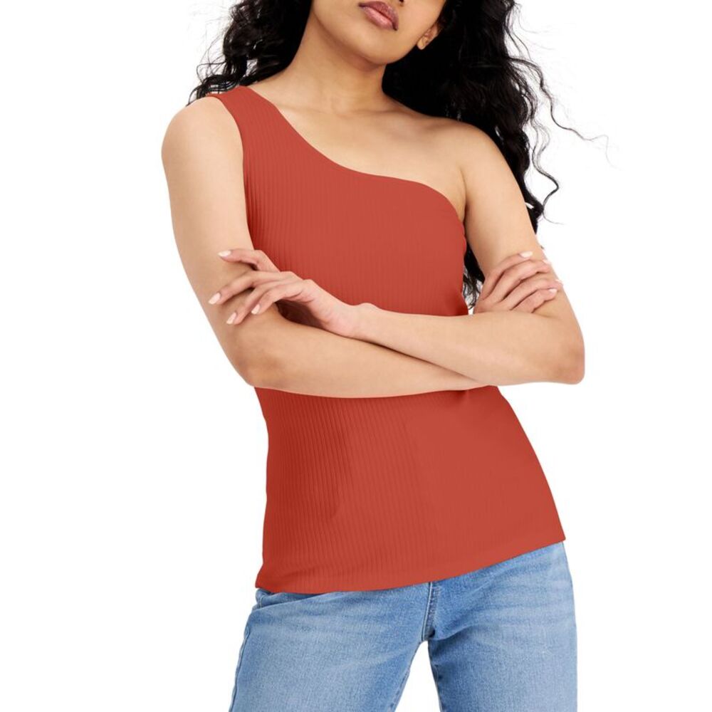 INC International Concepts One Shoulder Tank Top